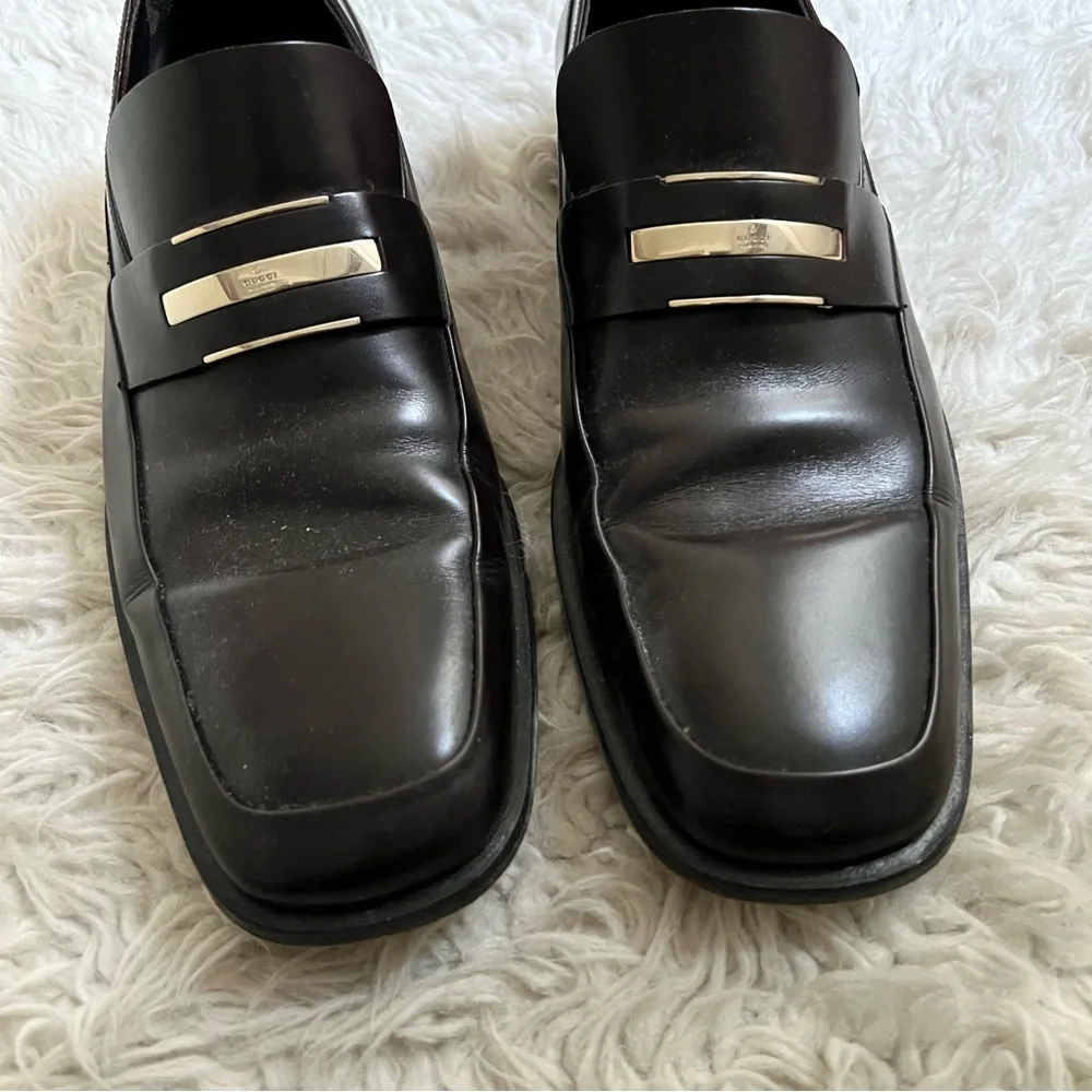Gucci Men’s Brown Loafers - Picture 3 of 10
